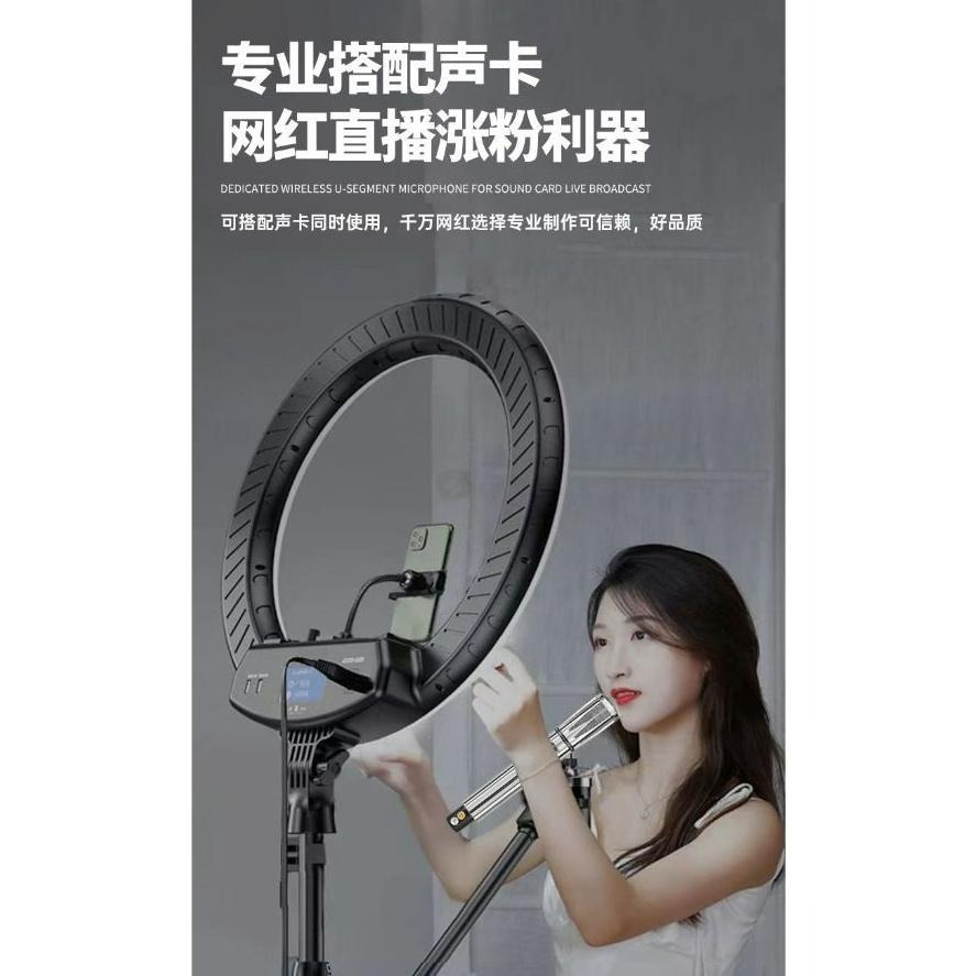 🔥台灣出貨+免運 頂配版 金屬U段可調頻 無線麥克風 一拖二 動圈麥克風 演出麥克風 直播麥克風 充電麥克風 即插即用-細節圖5