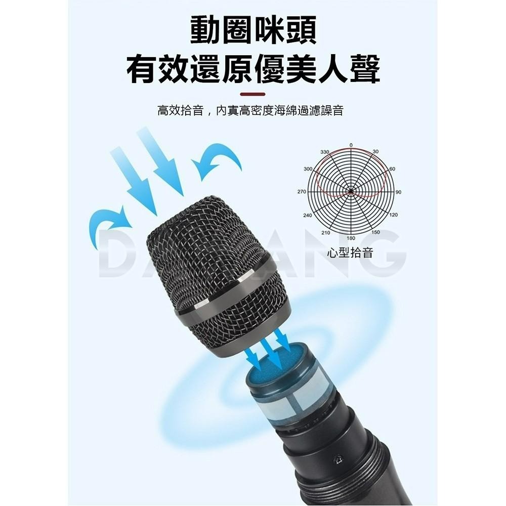 🔥臺灣現貨+免運 無線麥克風 一拖二 充電式麥克風 一拖二麥克風 即插即用 會議麥克風 教學麥克風 智能LED顯示-細節圖4