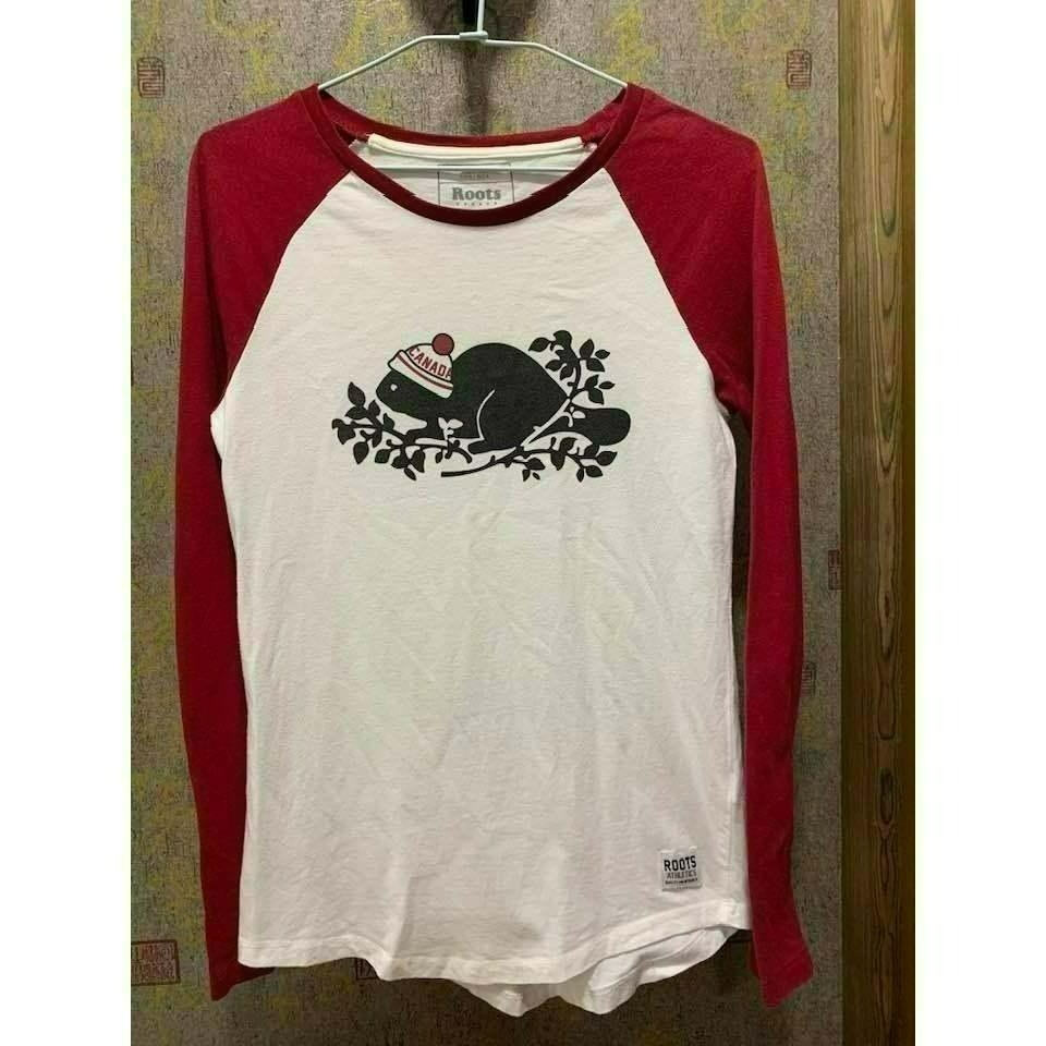 【二手】Roots 薄長袖上衣【3款】-細節圖2