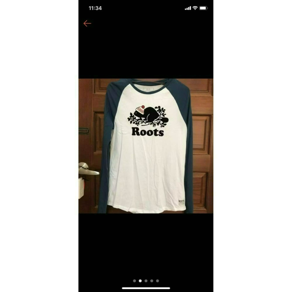 【二手】Roots 薄長袖上衣【3款】-細節圖9