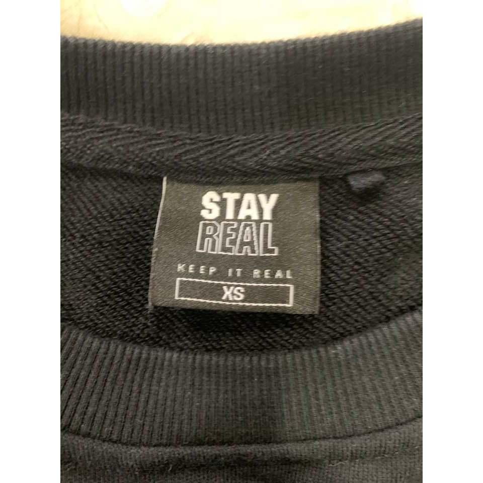 【二手】Stay Real 長䄂黑色上衣-細節圖3