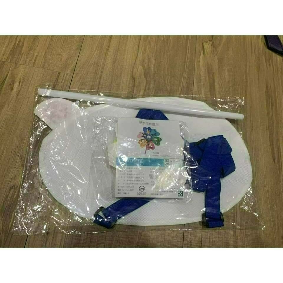 華航 全新 飛機造型 不織布兒童小背包+手作望遠鏡 / 小背包+手作風車-細節圖9