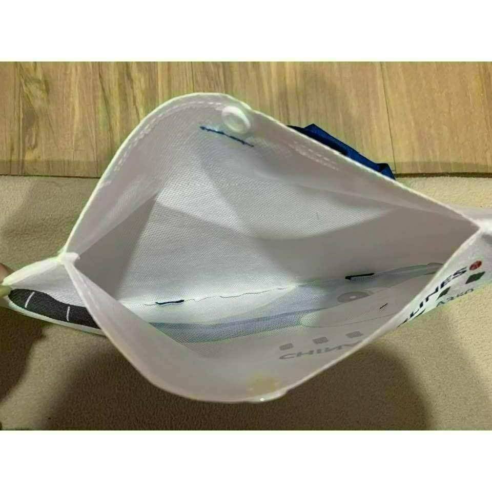 華航 全新 飛機造型 不織布兒童小背包+手作望遠鏡 / 小背包+手作風車-細節圖3