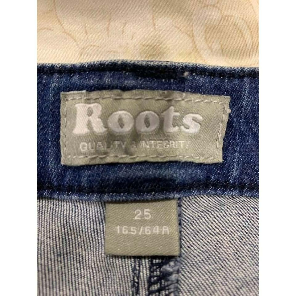 【二手】Roots 刷破牛仔褲-細節圖3