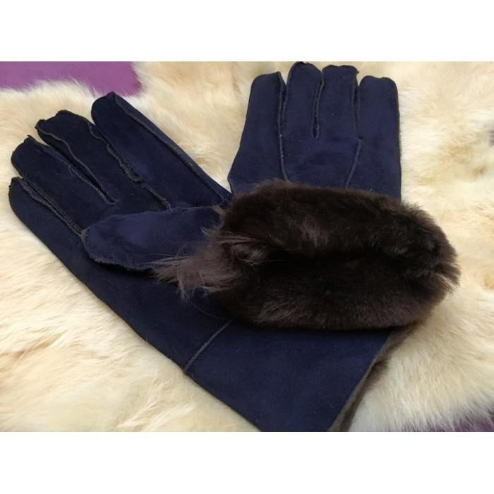 出清品【瑕疵特賣】真皮 羊毛一體保暖手套 ☆ 【男款】S1107-細節圖2