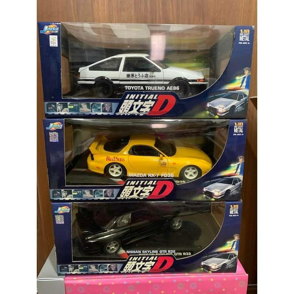 Jada Toys 頭文字D 壓鑄金屬合金1:18 模型車【3款】 - nice711 - iOPEN