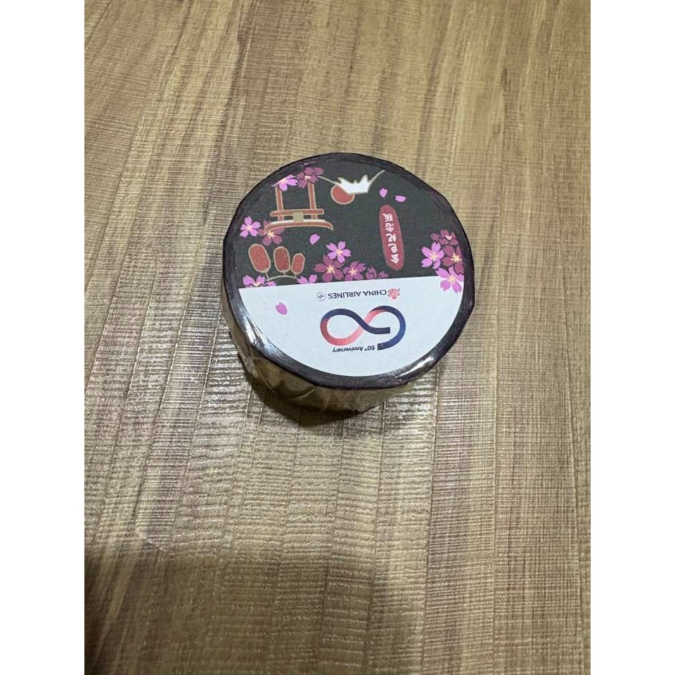 華航紀念 60週年限定 飛機紙膠帶 燙金款/一般款-細節圖2