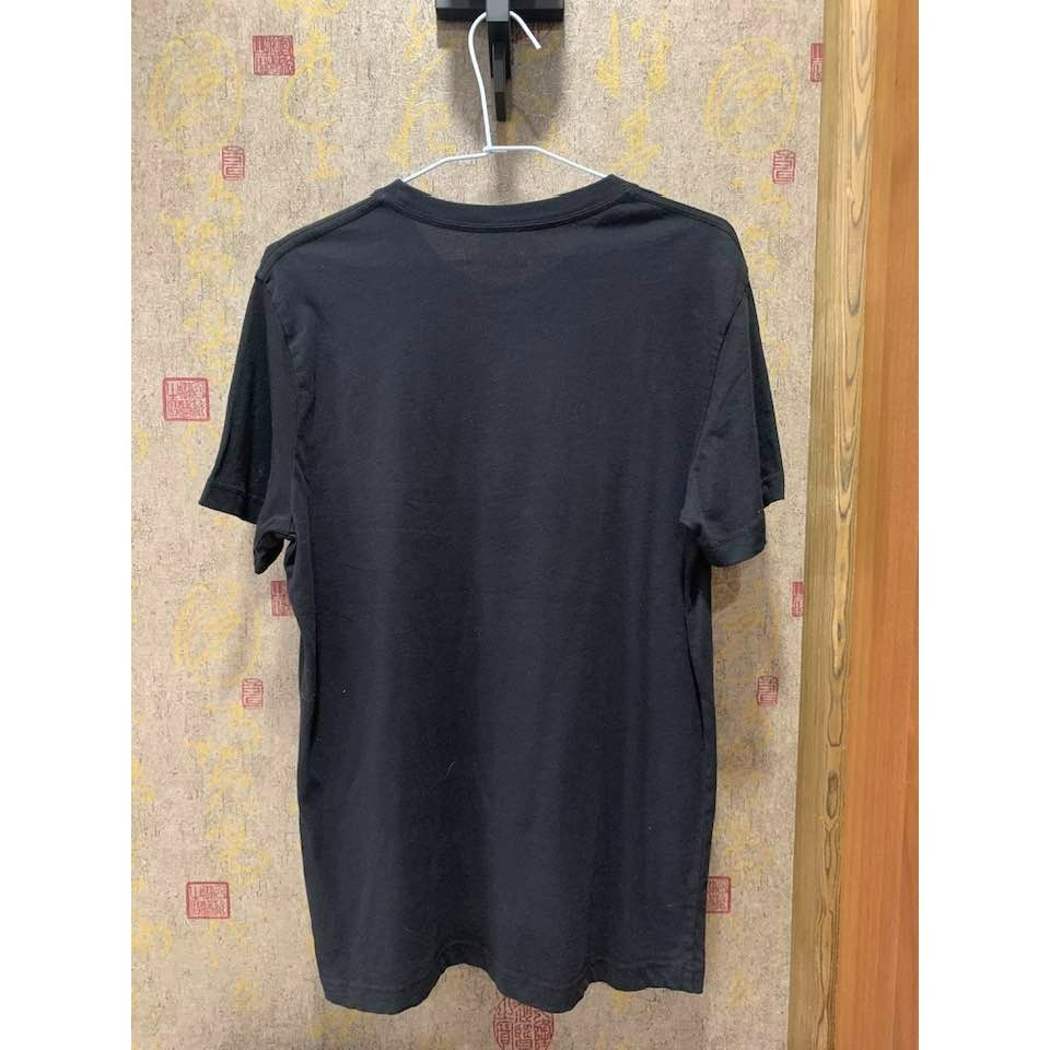 全新 Roots  男短袖上衣 T恤  黑色 全新無吊牌-細節圖2