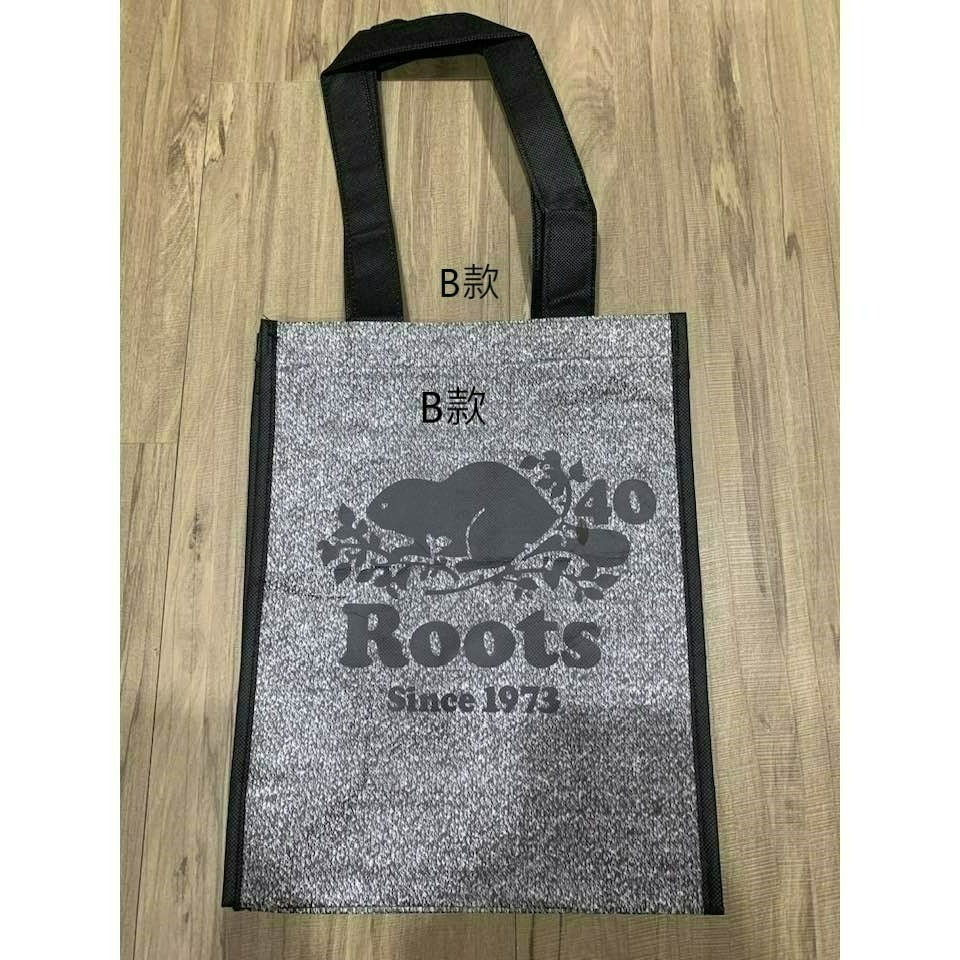Roots 環保購物袋 袋子 手提袋 購物袋 環保袋-細節圖3