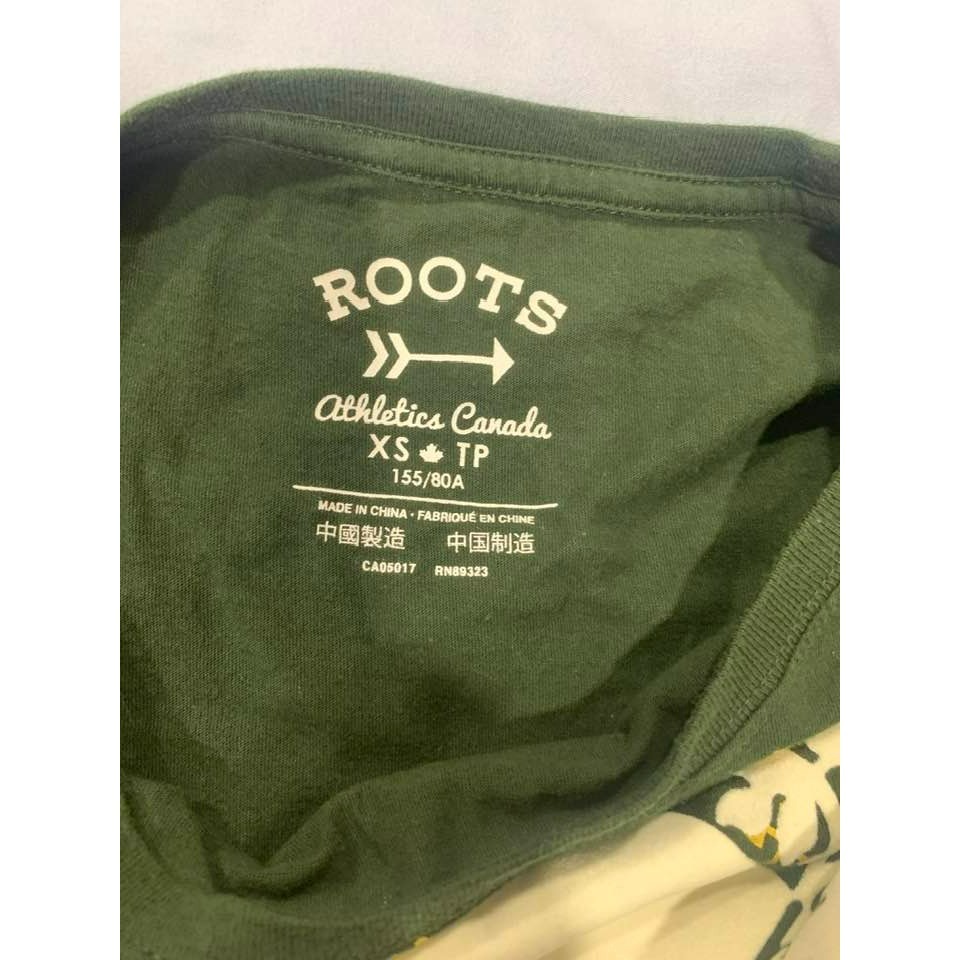 【二手】Roots 圓領短袖上衣 短T-細節圖3