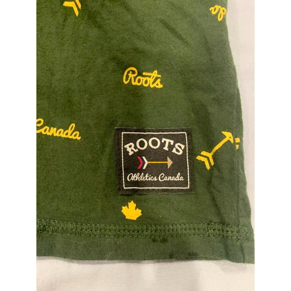 【二手】Roots 圓領短袖上衣 短T-細節圖4
