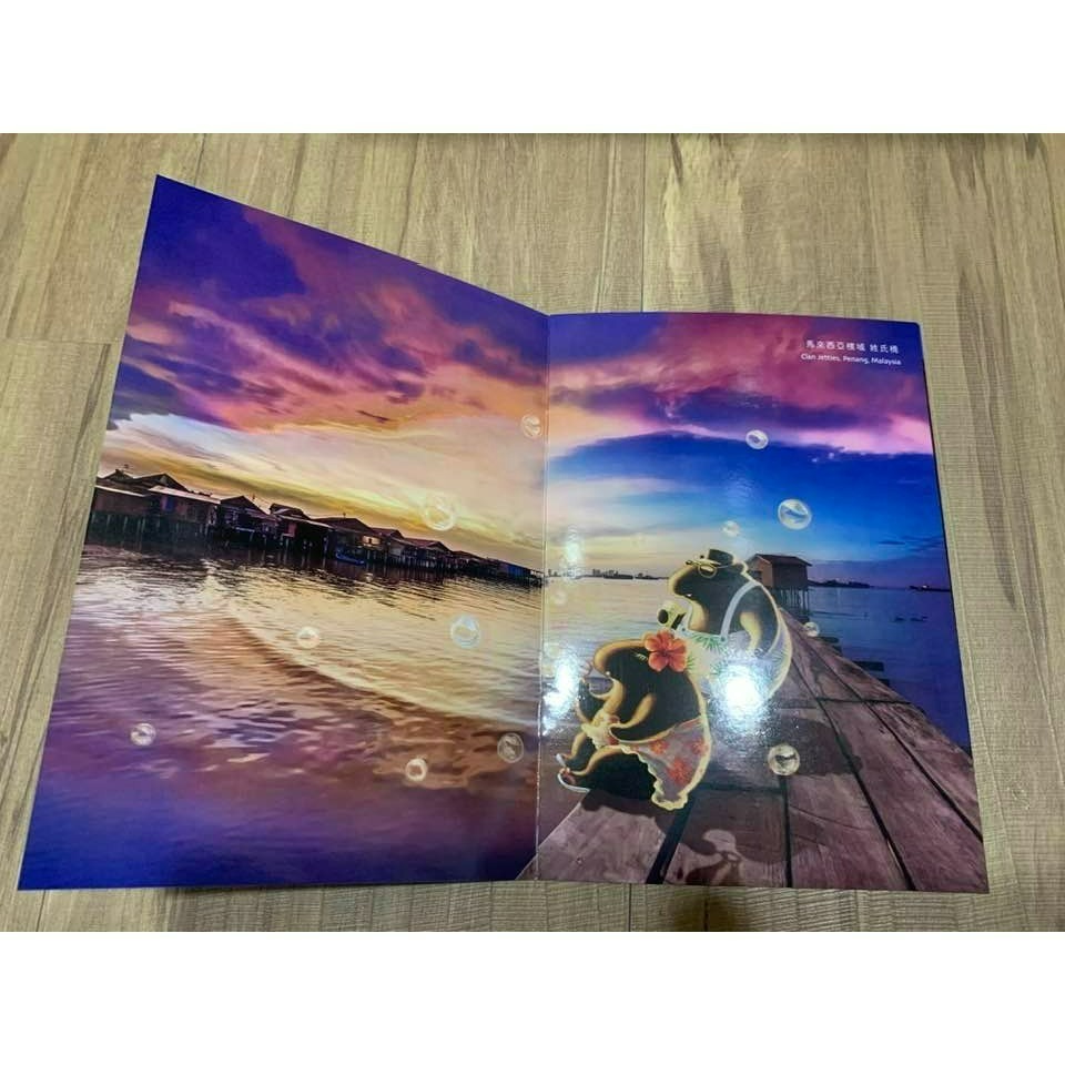 華航 探索世界貼紙本-細節圖2