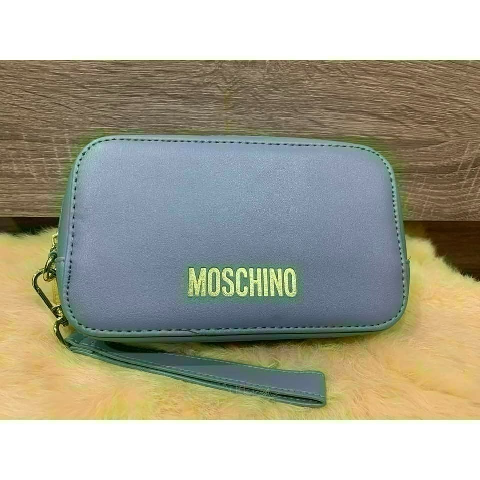華航 2025 新色 晨霧灰 明曦黃 豪華商務艙 Moschino 過夜包 盥洗包-細節圖9
