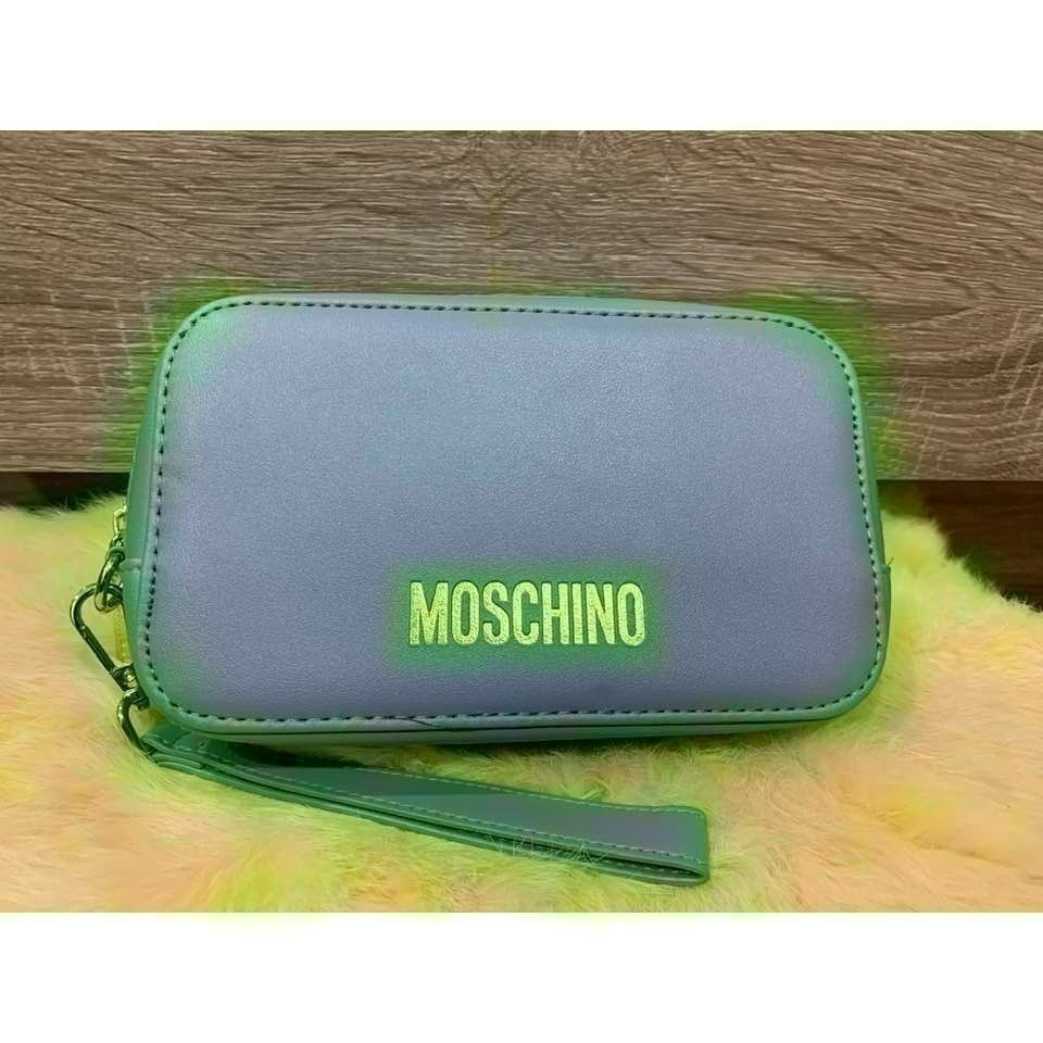 華航 2025 新色 晨霧灰 明曦黃 豪華商務艙 Moschino 過夜包 盥洗包-細節圖9