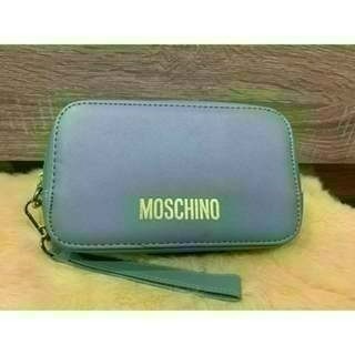 華航 2025 新色 晨霧灰 明曦黃 豪華商務艙 Moschino 過夜包 盥洗包-規格圖10