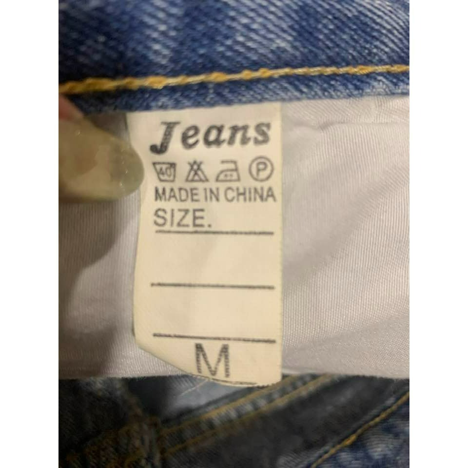 【二手】女款 刷破牛仔裙 M號-細節圖3