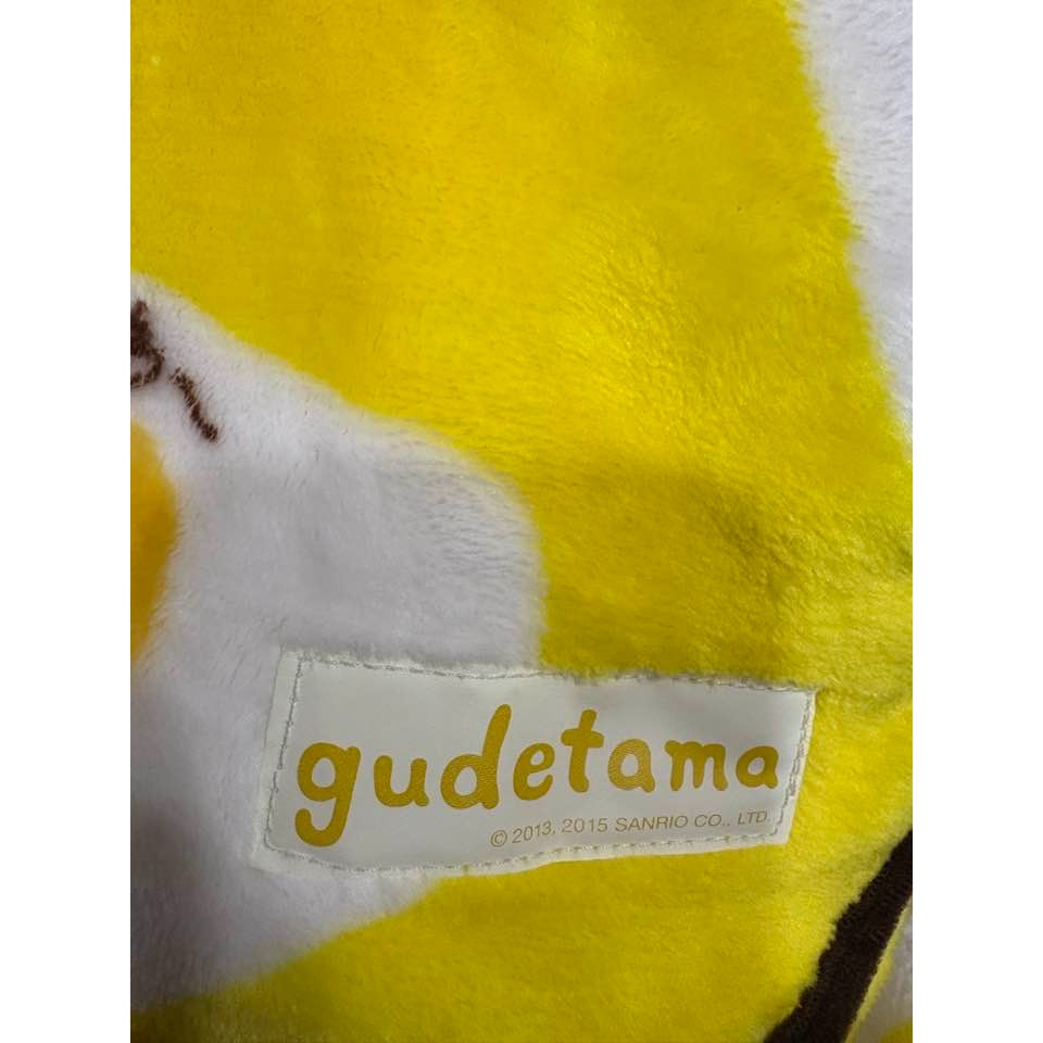 【二手】 蛋黃哥 gudetama 造型連帽浴巾-細節圖3