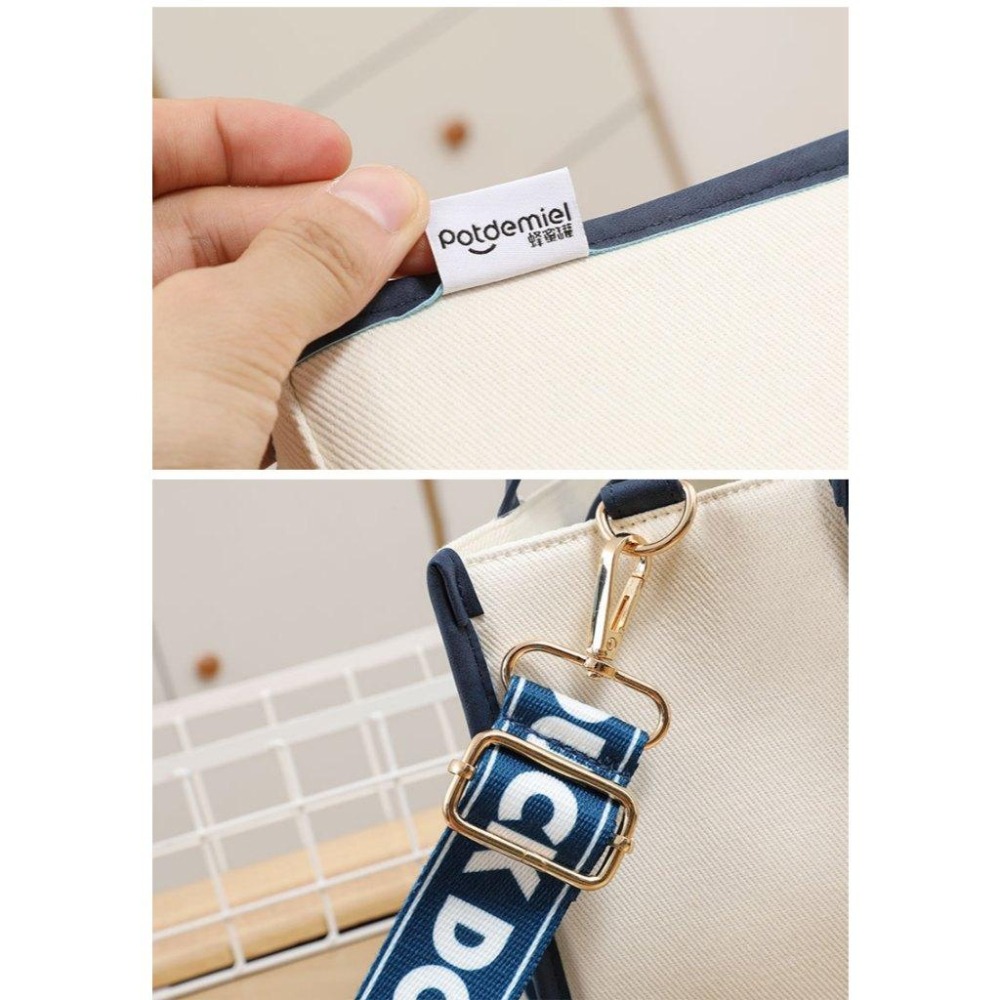 正版✨奇奇蒂蒂 草莓熊 維尼 唐老鴨 熊抱哥 小方包 斜背包 兩用包包 手提包 可愛包包 可拆可調式肩帶（平輸代購）-細節圖8