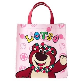 正版✨熊抱哥手提袋托特包 人造皮革托特包手提袋 PVC防水表面（平行輸入代購）-規格圖8