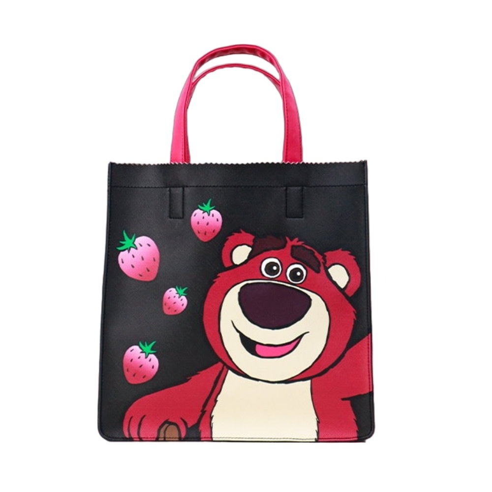 正版✨熊抱哥手提袋托特包 人造皮革托特包手提袋 PVC防水表面（平行輸入代購）-規格圖8