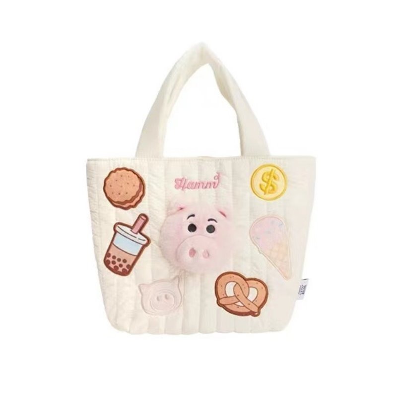 正版✨迪士尼娃娃手提包 玩具總動員 迪士尼手提袋 熊抱哥 三眼仔 維尼熊 安琪手提包 小包包（平行輸入代購）-規格圖9