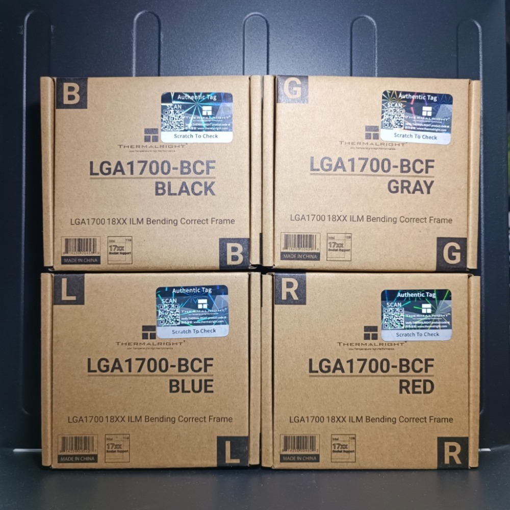 四色可選✨【利民】LGA1700-BCF 防彎扣具 12代/13代 贈散熱膏TF7 2g INTEL CPU 防彎曲支架-細節圖2
