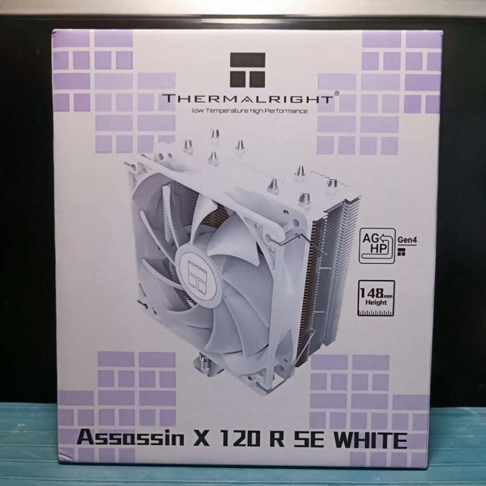 純白無光👑利民 AX120 R SE WHITE 四熱管單塔風冷 內附散熱膏🆗支援1700/AM5腳位安裝 ax120r-細節圖3