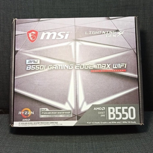 【MSI 微星】MPG B550I GAMING EDGE MAX WIFI B550-I mini ITX AM4小板