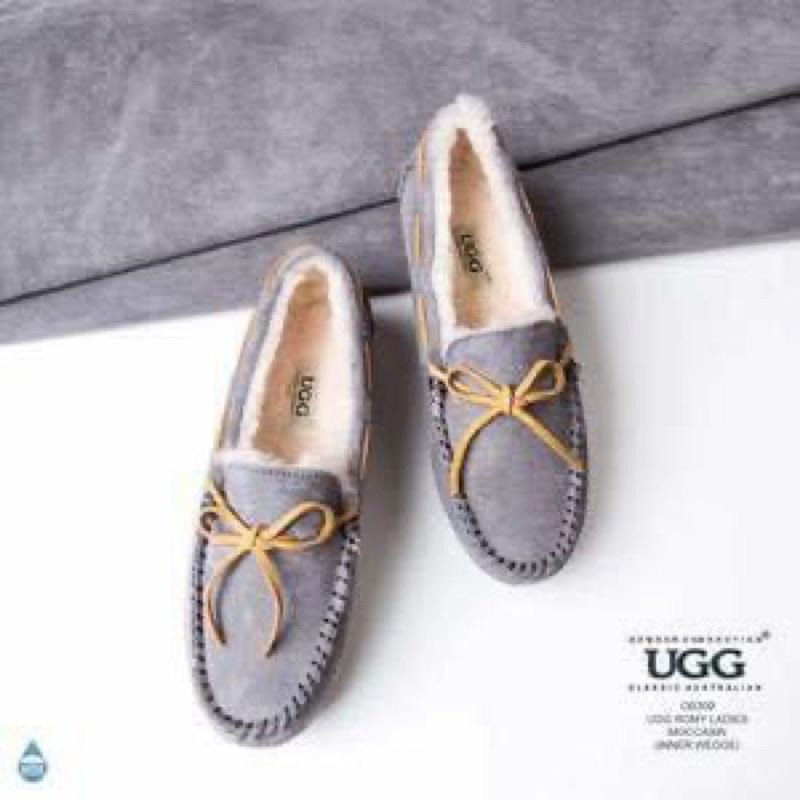 澳洲🦘預購 Ozwear Ugg Romy Moccasin OB300，羊毛豆豆鞋-細節圖6