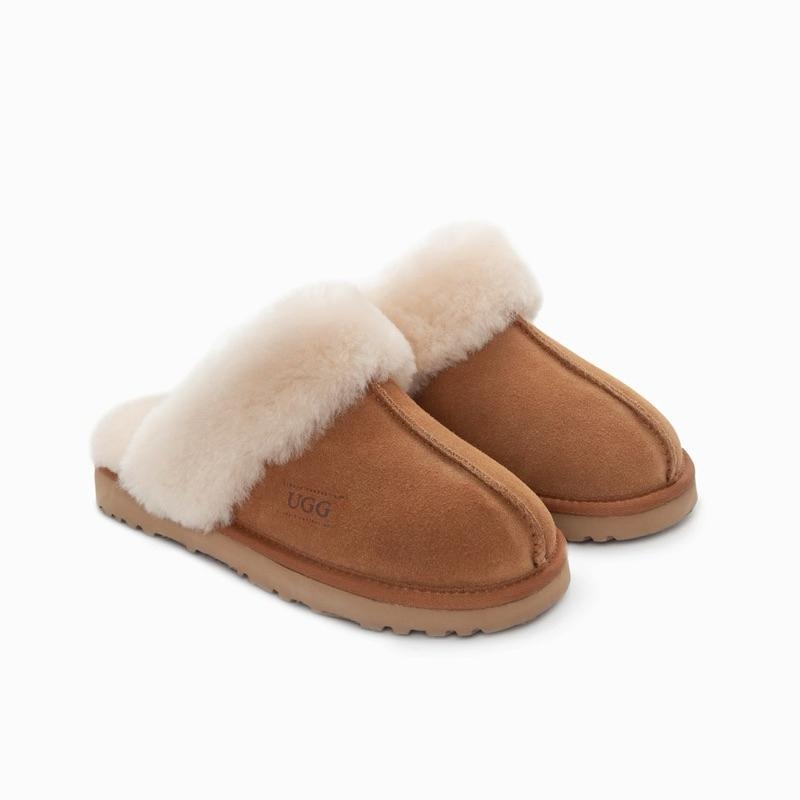 預購 澳洲 🦘 OZWEAR Ugg Slippers Premium男女同款 穆勒鞋 羊毛懶人鞋 底2.5公分-細節圖2