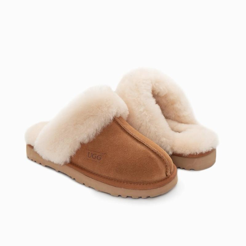 預購 澳洲 🦘 OZWEAR Ugg Slippers Premium男女同款 穆勒鞋 羊毛懶人鞋 底2.5公分-細節圖3