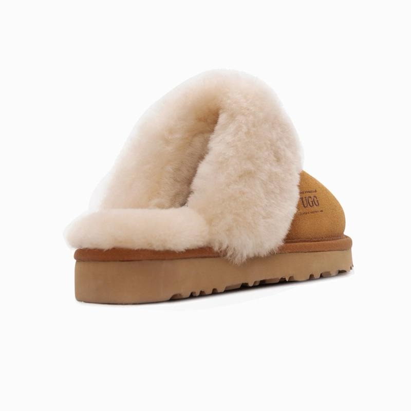 預購 澳洲 🦘 OZWEAR Ugg Slippers Premium男女同款 穆勒鞋 羊毛懶人鞋 底2.5公分-細節圖4