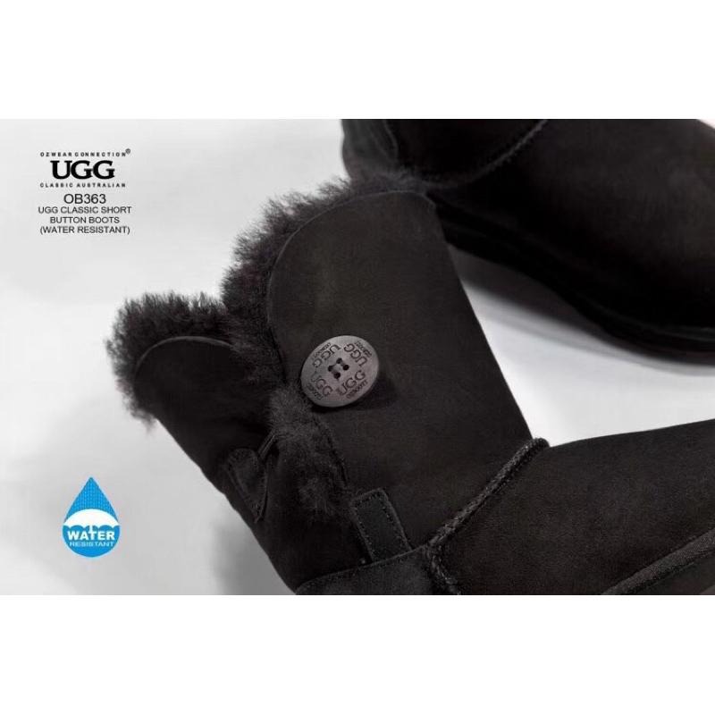 預購 澳洲🦘Ozwear UGG，一粒釦中筒雪地靴-細節圖6