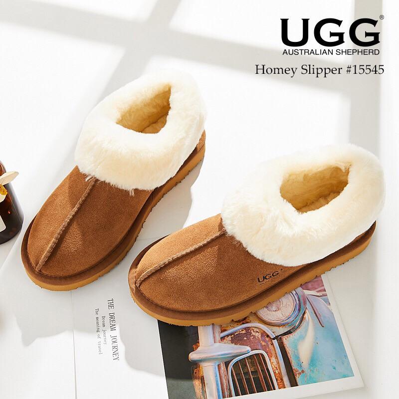 Irenee /澳洲 代購 EVER UGG #15545，羊毛包腳家居鞋-細節圖2