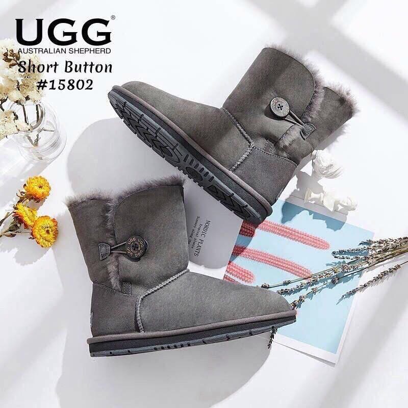 Irenee /澳洲 代購 ASUGG Short Button Boots 單釦中長靴 防潑水-細節圖2