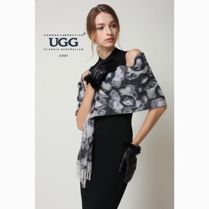 預購 澳洲🦘🧣澳洲國民品牌OZWEAR UGG-CW001羊絨圍巾-細節圖2