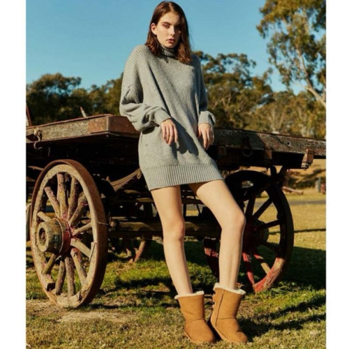 預購 澳洲🦘OZWEAR UGG #OB364 防水後蝴蝶結🎀羊皮短款經典靴