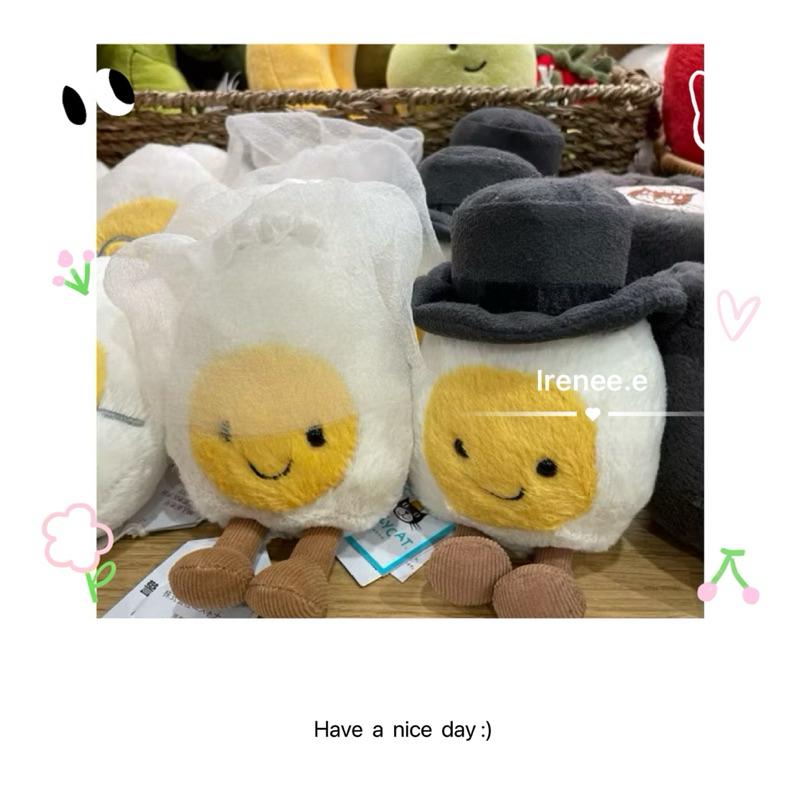 irenee澳洲代購  預購 英國🇬🇧JellyCat 水煮蛋新郎/水煮蛋新娘 新婚禮物 👰‍♀️🤵-細節圖2
