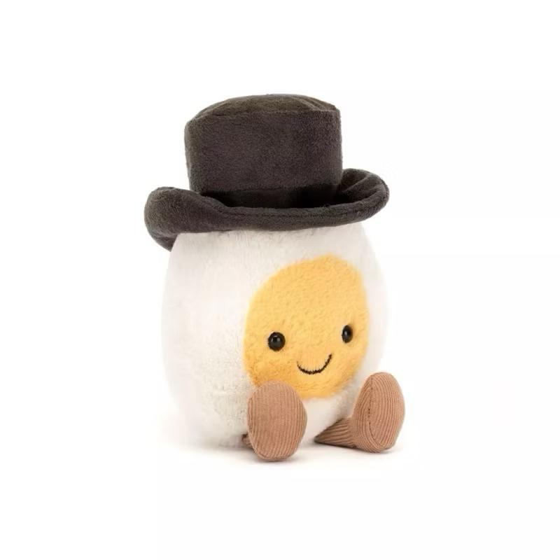 irenee澳洲代購  預購 英國🇬🇧JellyCat 水煮蛋新郎/水煮蛋新娘 新婚禮物 👰‍♀️🤵-細節圖3