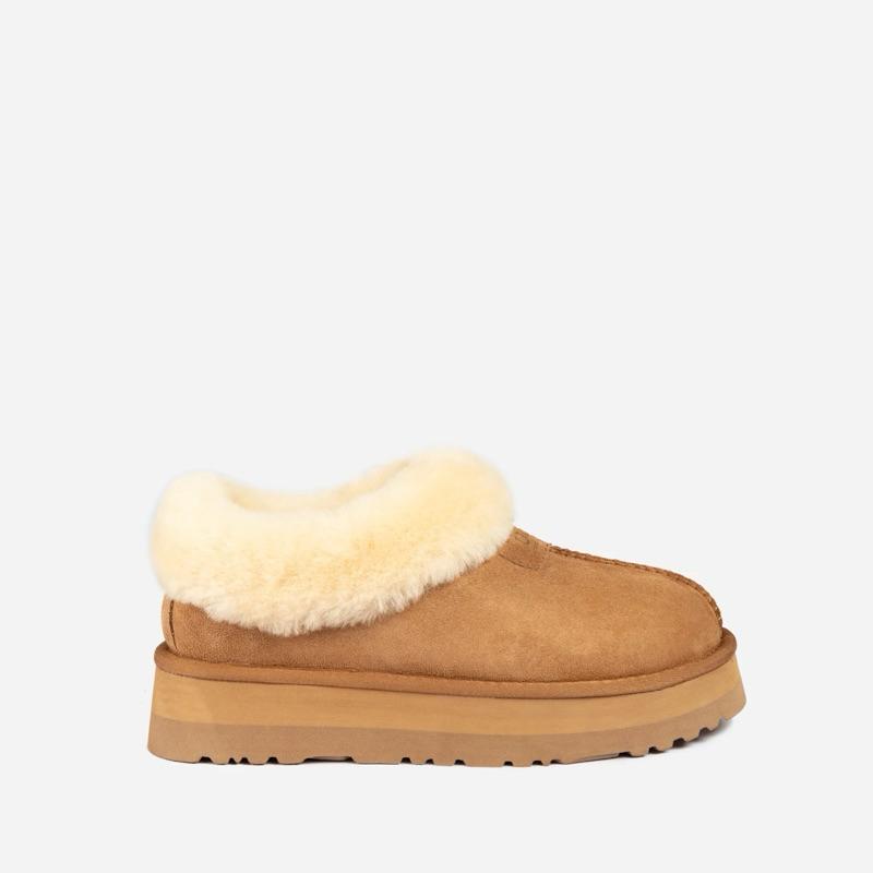 預購 澳洲🦘OZWEAR Ugg Daniela Ankle Platform Boots厚底羊毛圈裸靴 親子款-細節圖3