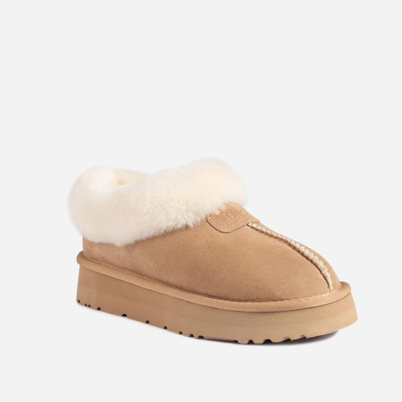 預購 澳洲🦘OZWEAR Ugg Daniela Ankle Platform Boots厚底羊毛圈裸靴 親子款-細節圖6