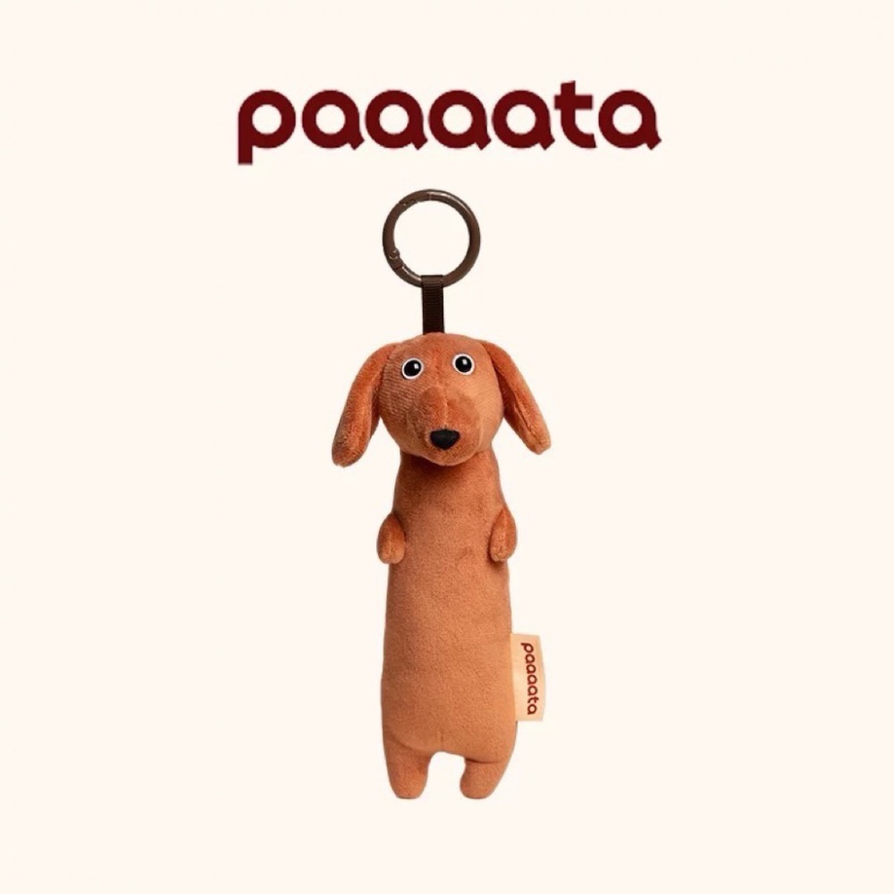 wei_store.『現貨 !』Paaaata 臘腸狗吊飾 絨毛吊飾 長毛臘腸 短毛臘腸 玩具 送禮推薦-規格圖7