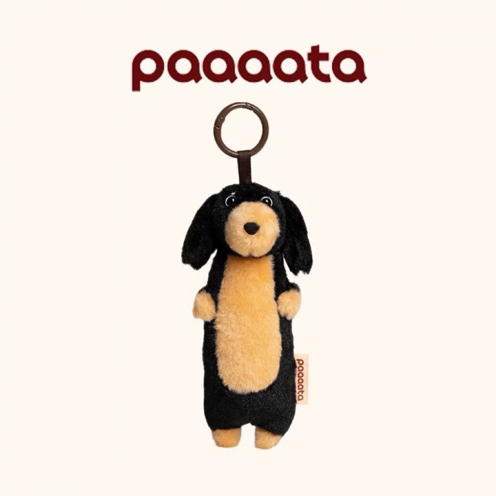 wei_store.『現貨 !』Paaaata 臘腸狗吊飾 絨毛吊飾 長毛臘腸 短毛臘腸 玩具 送禮推薦-規格圖7
