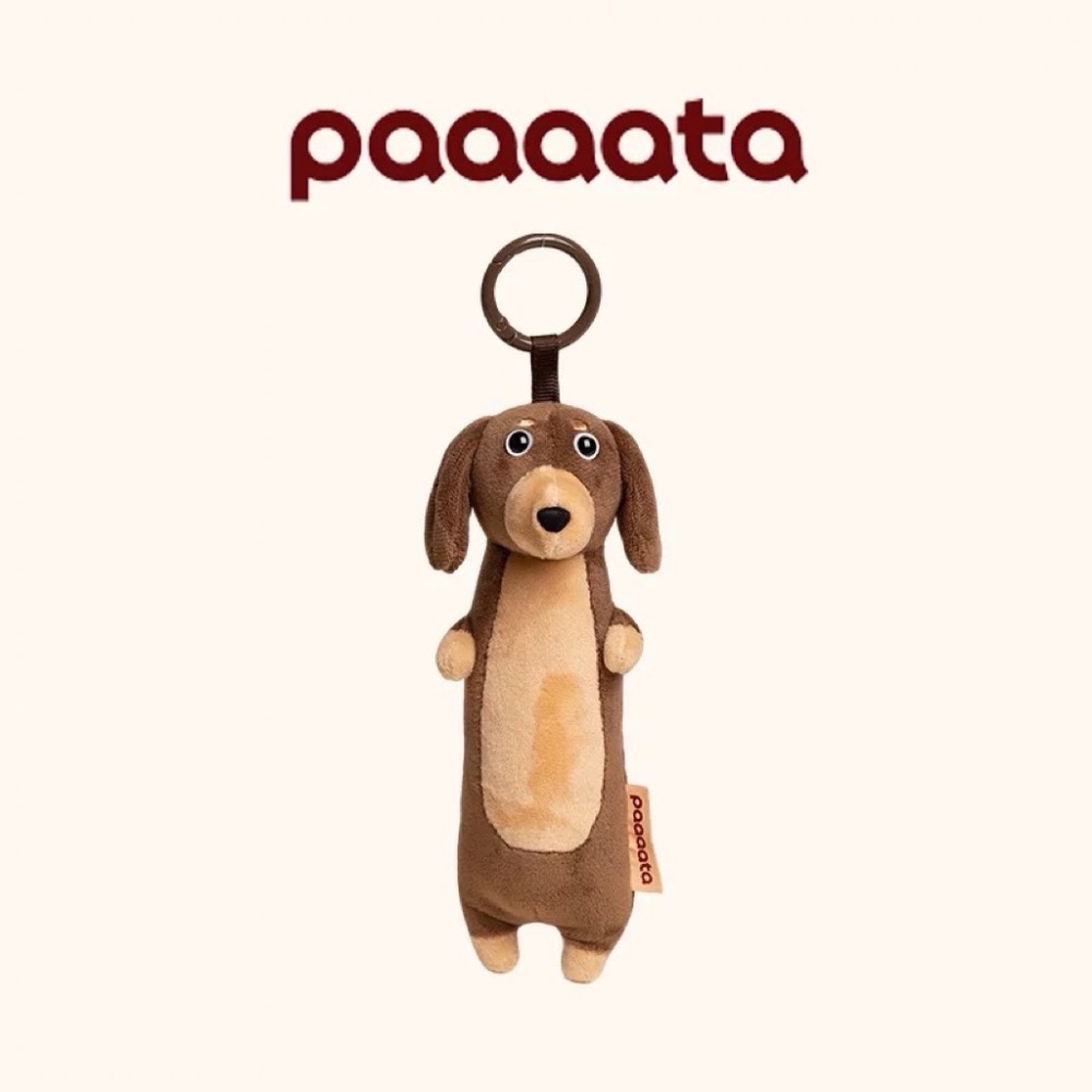 wei_store.『現貨 !』Paaaata 臘腸狗吊飾 絨毛吊飾 長毛臘腸 短毛臘腸 玩具 送禮推薦-規格圖7