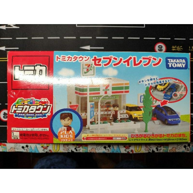 Tomica 多美 Tomy 7-11 場景 無缺件 宅急便 冷凍車 貨車 多美卡-細節圖5