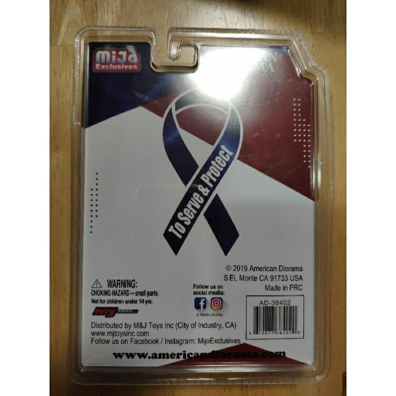 Greenlight 綠光 全新未拆 NYPD 場景組 場景 人偶 路障 三角錐 非tomica-細節圖2