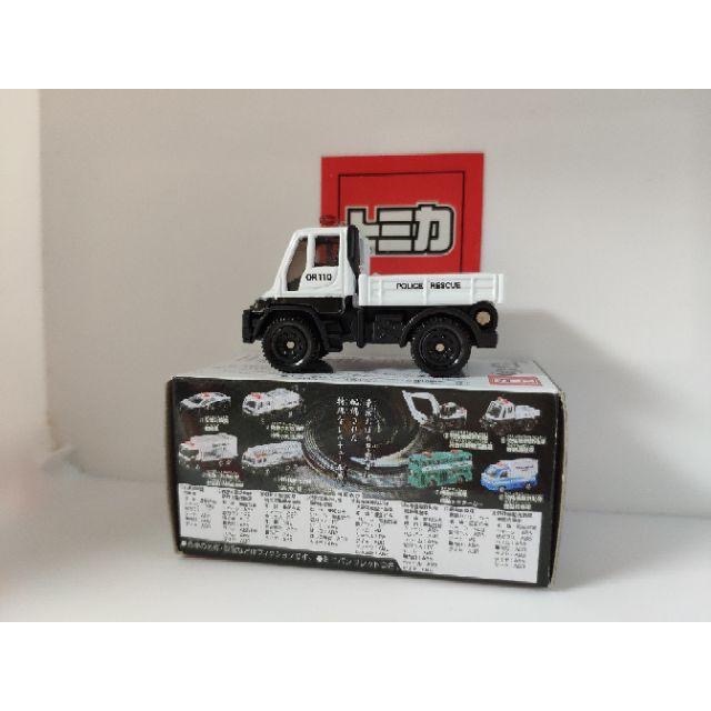 絕版 Tomica unimog 多美 tomy 抽抽樂 19 unimog benz 警車 警視廳 幻19-細節圖3