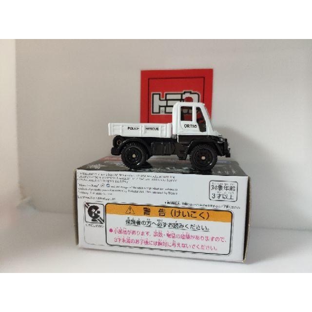 絕版 Tomica unimog 多美 tomy 抽抽樂 19 unimog benz 警車 警視廳 幻19-細節圖8
