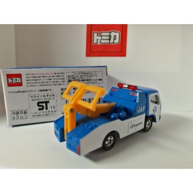 tomica 多美 tomy 日本自動車連盟 聯盟 特注 拖吊車 拖車 jaf 吊車-細節圖2
