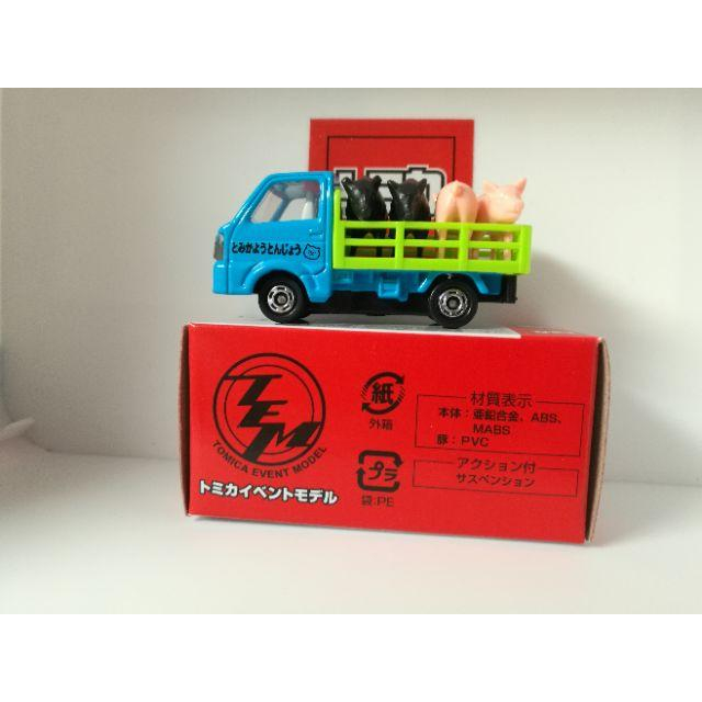 全新未拆絕版 tomica 多美 tomy 二星 no.4 會場車 TEM event suzuki 豬車 運搬 搬運車-細節圖3